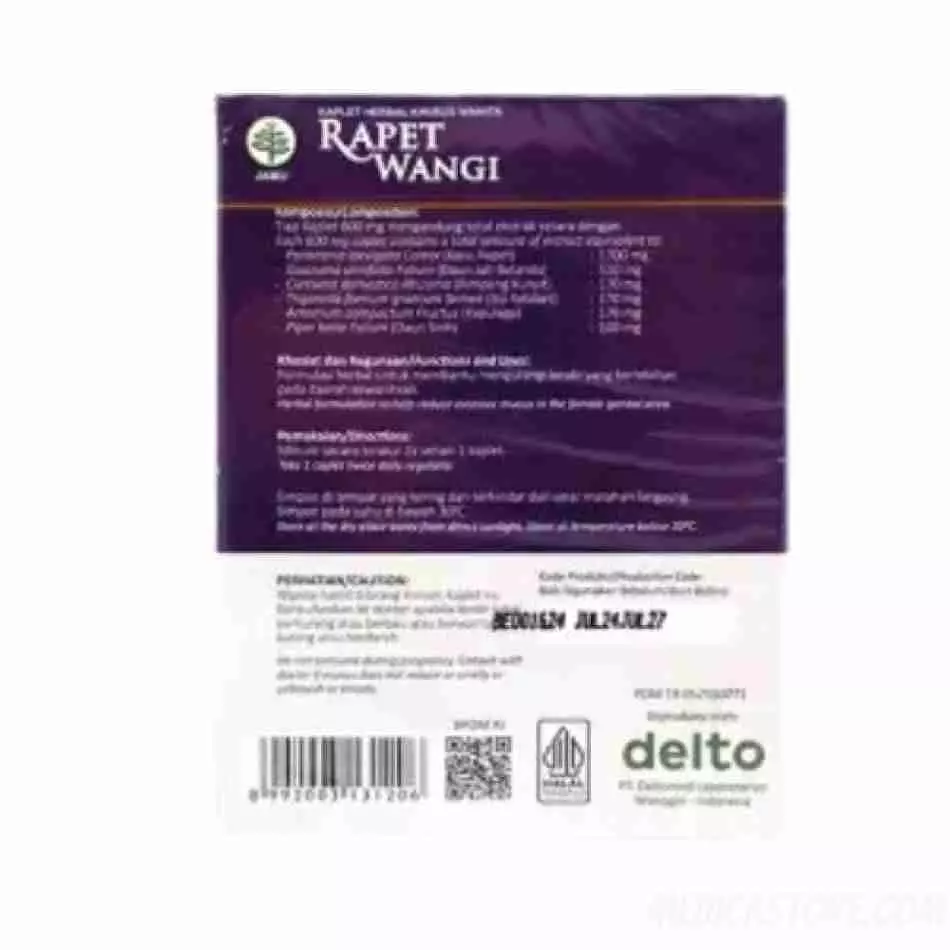 Rapet Wangi Kaplet