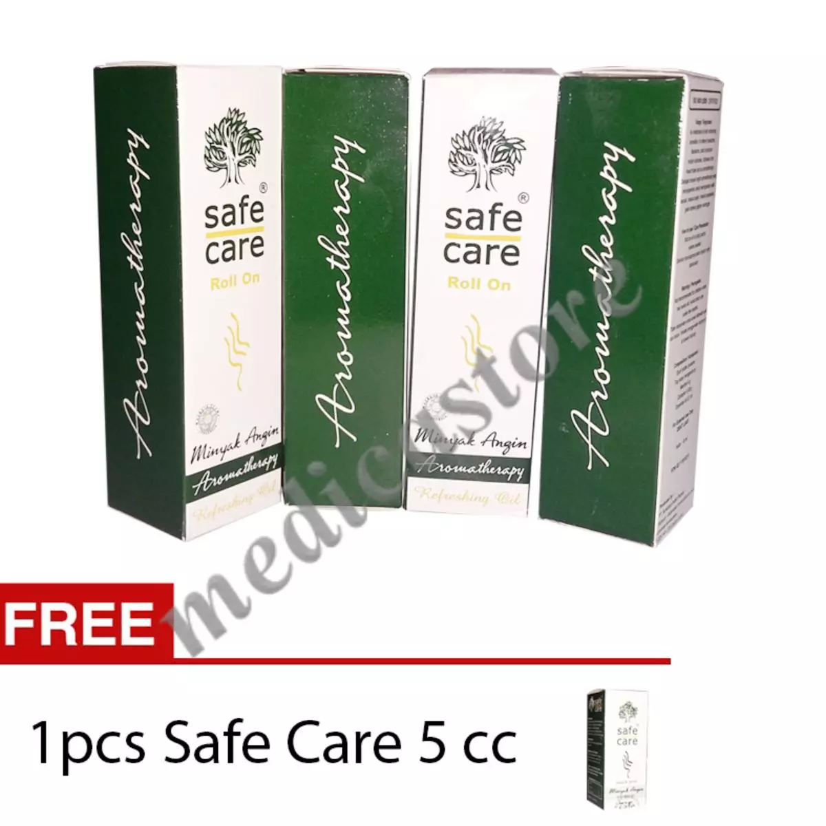 SAFE CARE BUNDLING BELI 4 Gratis 1 (5 ml)