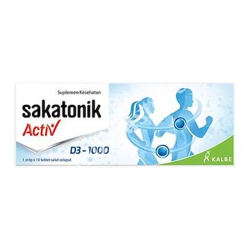 Sakatonik Activ D3-1000 Tablet 10's