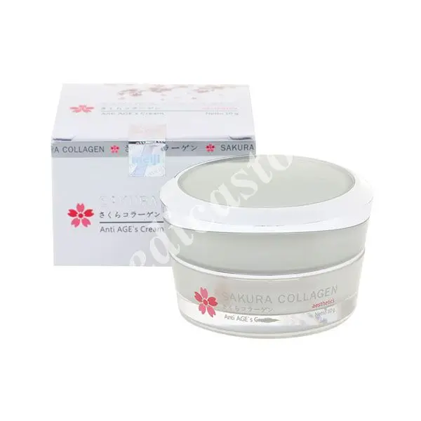 SAKURA COLLAGEN ANTI AGE'S CREAM 10 GRAM