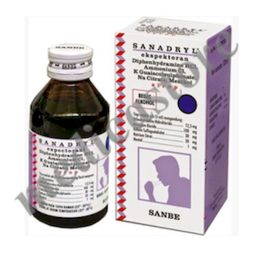 Sanadryl Sirup Expectorant 60 ml