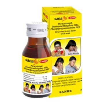 Sanaflu Plus Syrup 60 ML