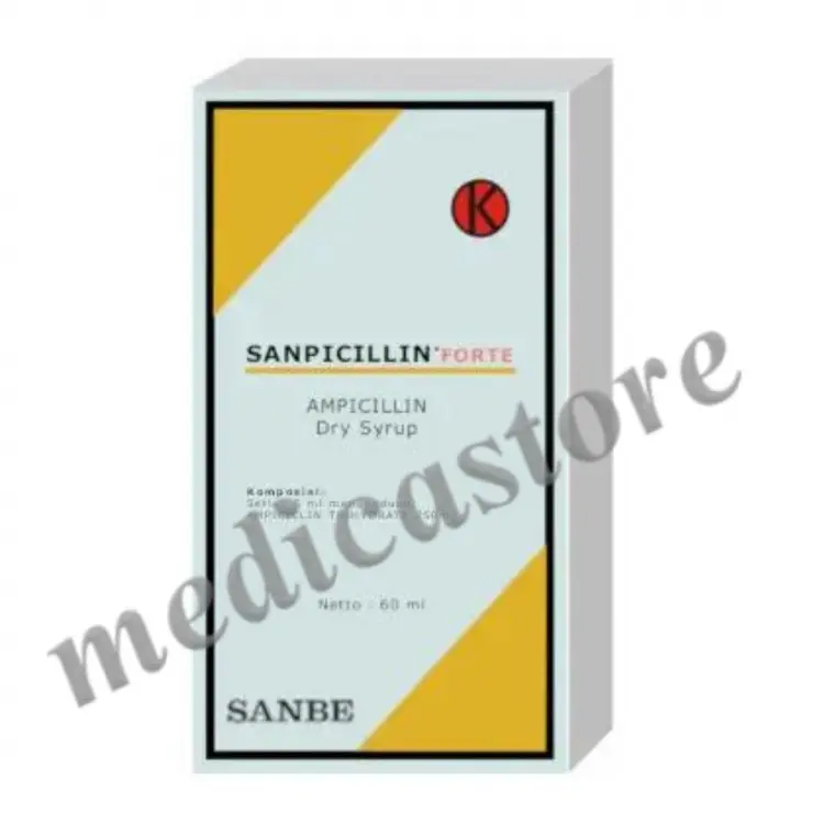 SANPICILLIN FORTE DRY SYRUP 250 MG / 5 ML 60 ML