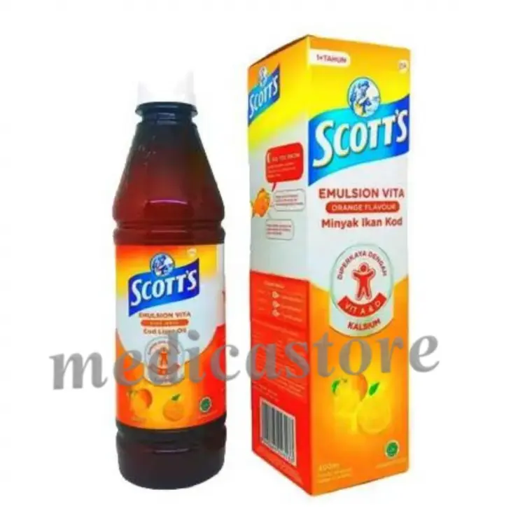 SCOTT'S EMULSION ORANGE 400 ML