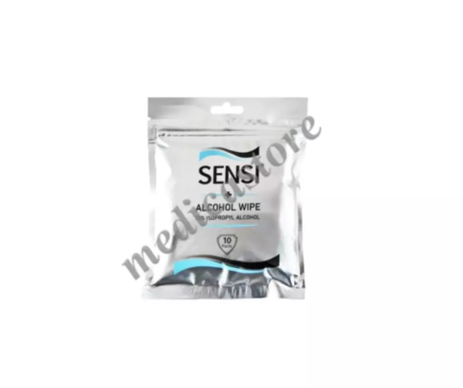 SENSI ALCOHOL WIPES ISI 10