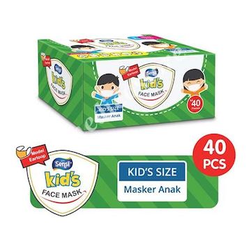 Sensi Kid's Mask Earloop Isi 40