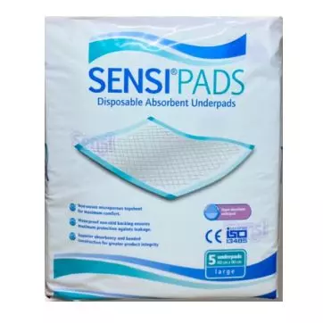 SENSIPADS 60CM x 90CM L 5'S UNDERPADS