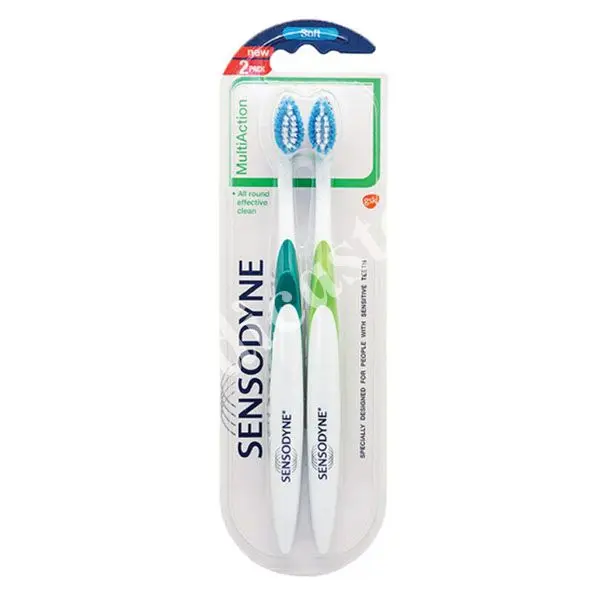 SENSODYNE MULTI ACTION SOFT TOOTHBRUSH 2's