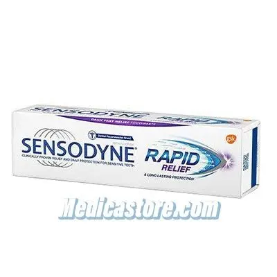 SENSODYNE RAPID RELIEF TOOTH PASTE 100 GR