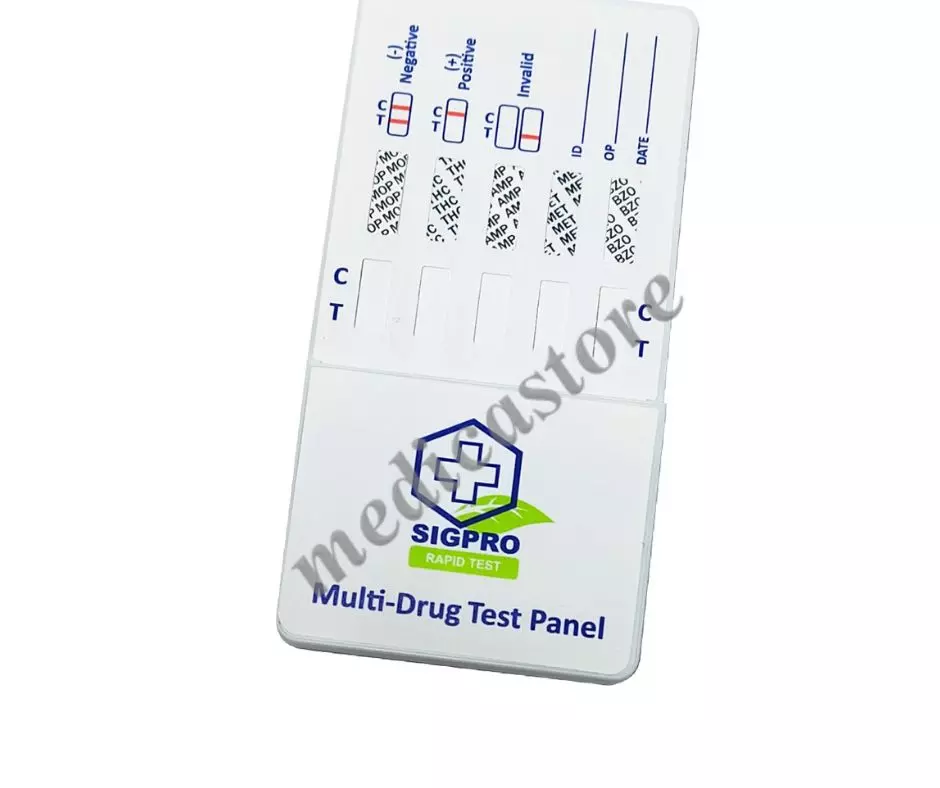 SENSOR DIAGNOSTIC DOA 5 MULTI PANEL TEST (THC/MOR/AMP/MET/BZO)