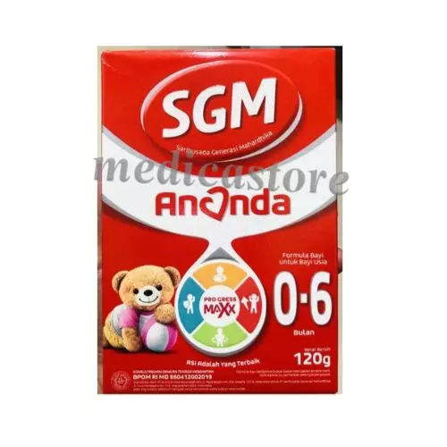 SGM ANANDA 0-6 BULAN 120 GRAM