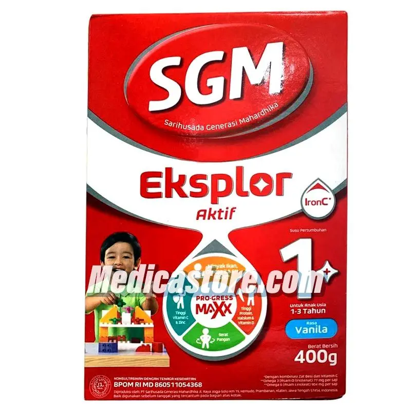 SGM EKSPLOR 1 PLUS VANILLA 400 GR