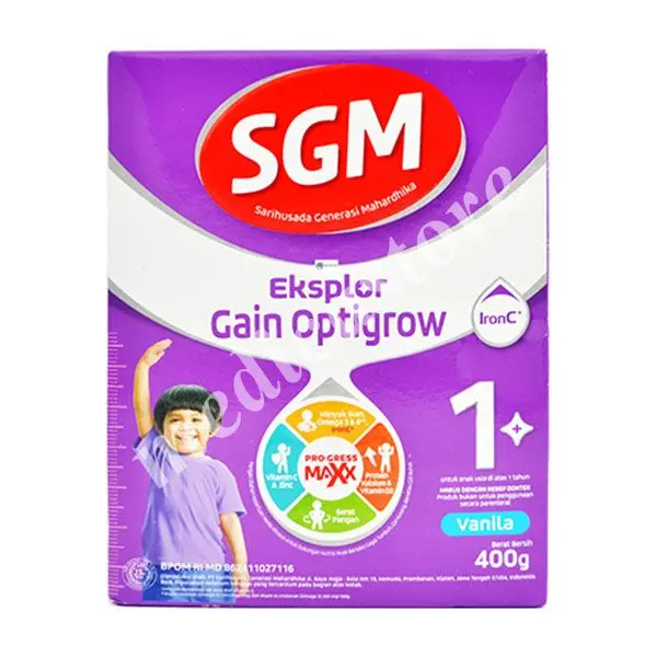 SGM EKSPLOR GAIN OPTIGROW VANILA 400G