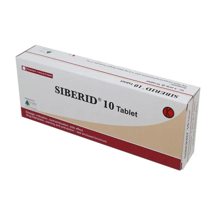 SIBERID TABLET 10 MG