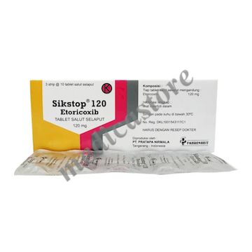 Sikstop Tablet Salut Selaput 120mg