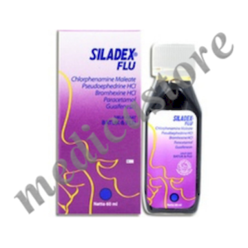 SILADEX FLU SYRUP 60 ML