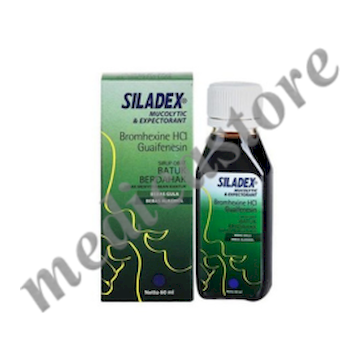 Siladex Mucolytic & Expectorant Sirup 60 ml