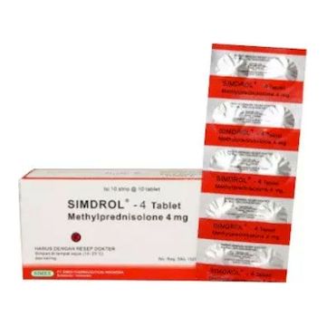 Simdrol Tablet Salut Selaput 4 MG