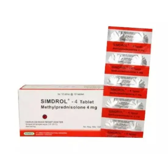 SIMDROL TABLET SALUT SELAPUT 4 MG