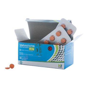 SIMVASTATIN 10MG 100'S (HJ)