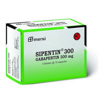 Sipentin 300 MG Kapsul 50's