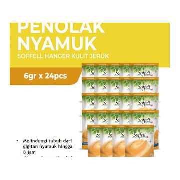 Soffell Hanger Kulit Jeruk 24's