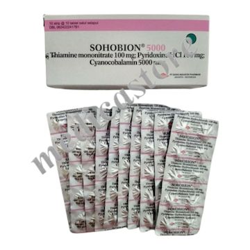 Sohobion 5000mcg Tablet