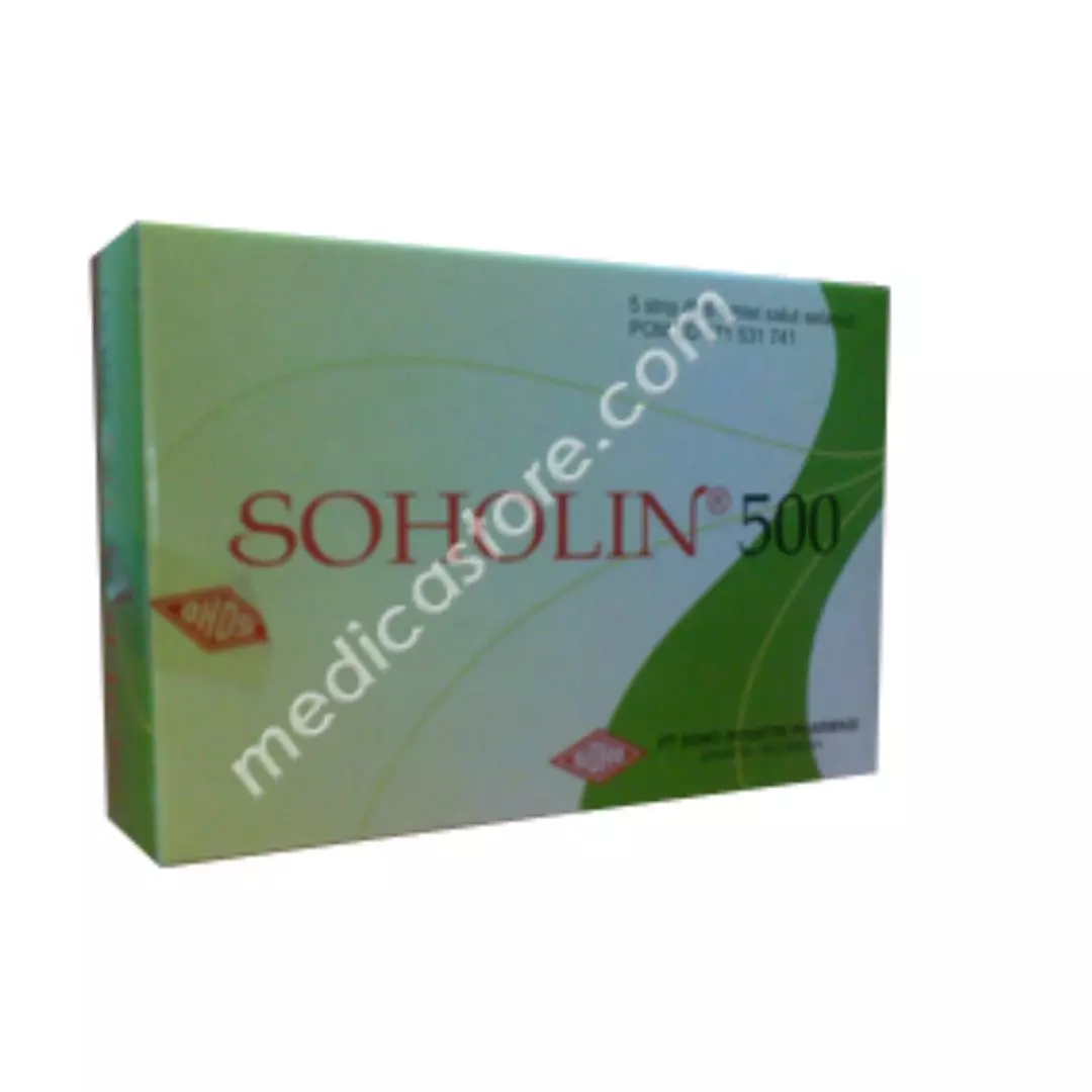 SOHOLIN TABLET SALUT SELAPUT 500MG 30'S