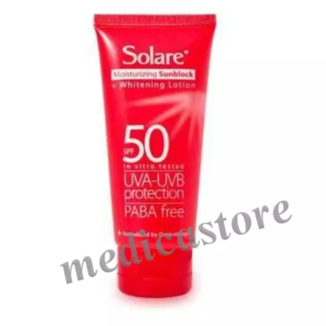 SOLARE SUNBLOCK PLUS WHITENING SPF 50