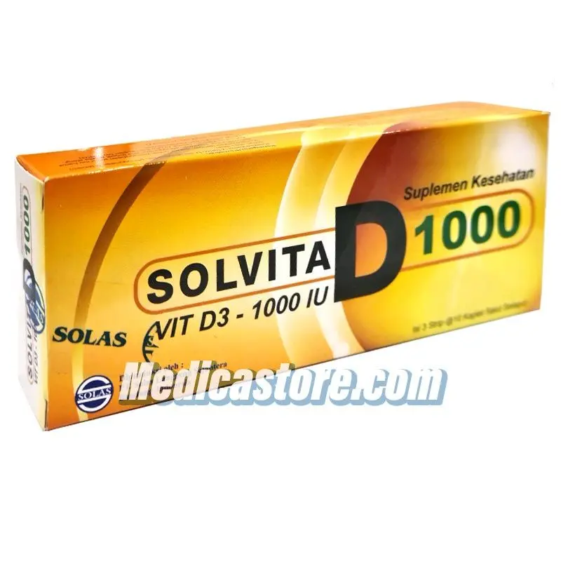 SOLVITA D 1000 KAPLET 30'S