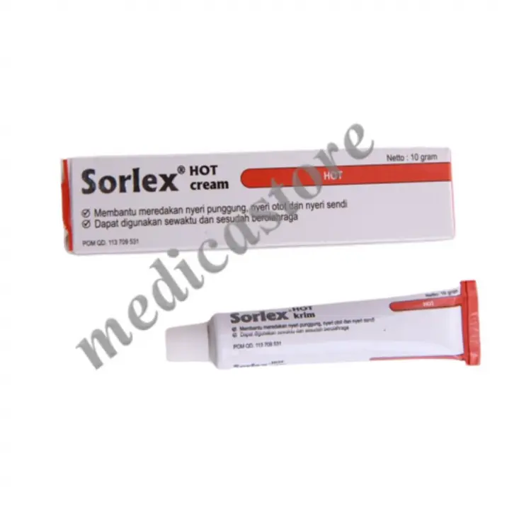 SORLEX HOT CREAM 10 GR