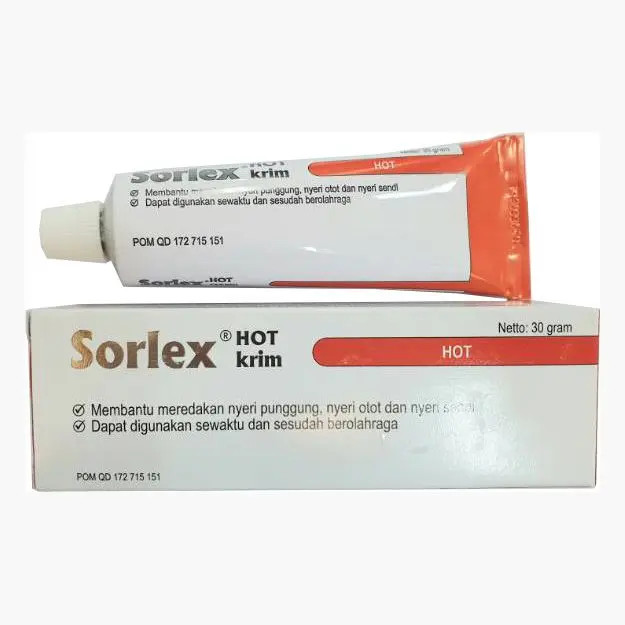 SORLEX HOT CREAM 30 GR