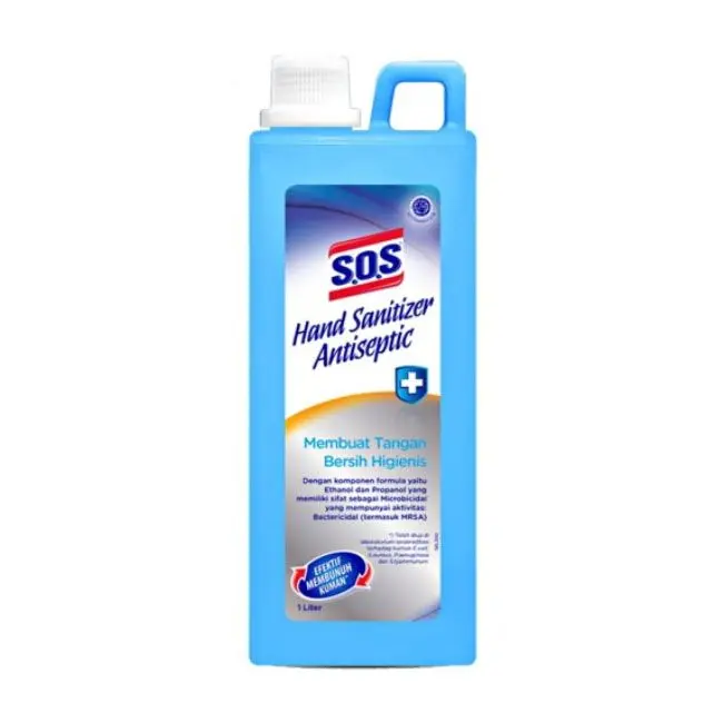 SOS HAND SANITIZER GEL 1 LTR