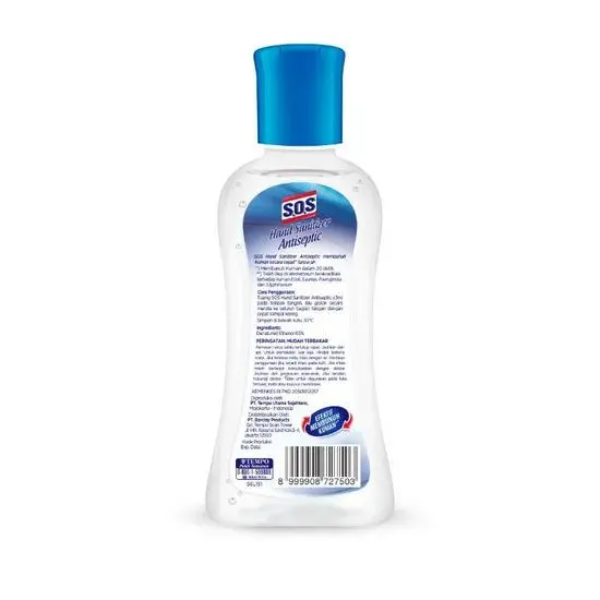 SOS HAND SANITIZER GEL 60ML