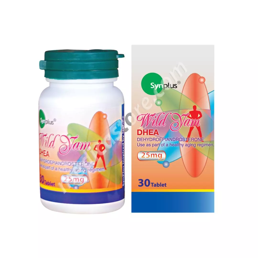 SYNPLUS WILD YAM DHEA 30'S