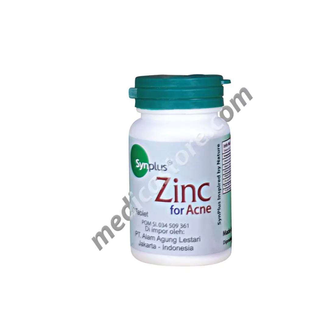 SYNPLUS ZINC FOR ACNE 30'S