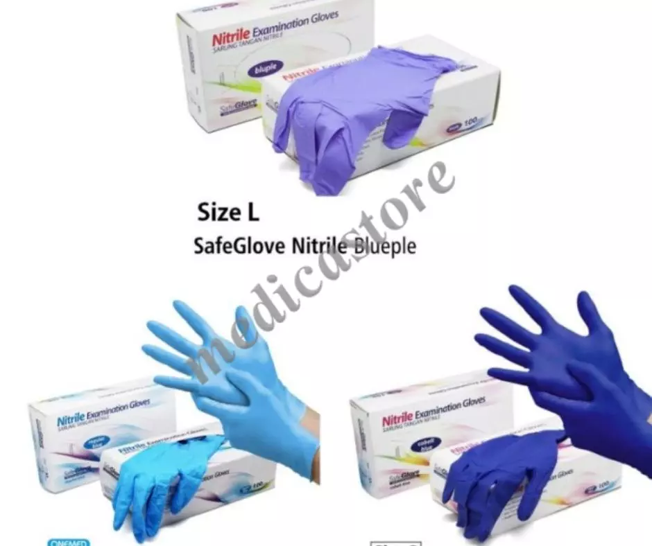 SR.TANGAN NITRILE REGULAR BLUE (COBALT BLUE)