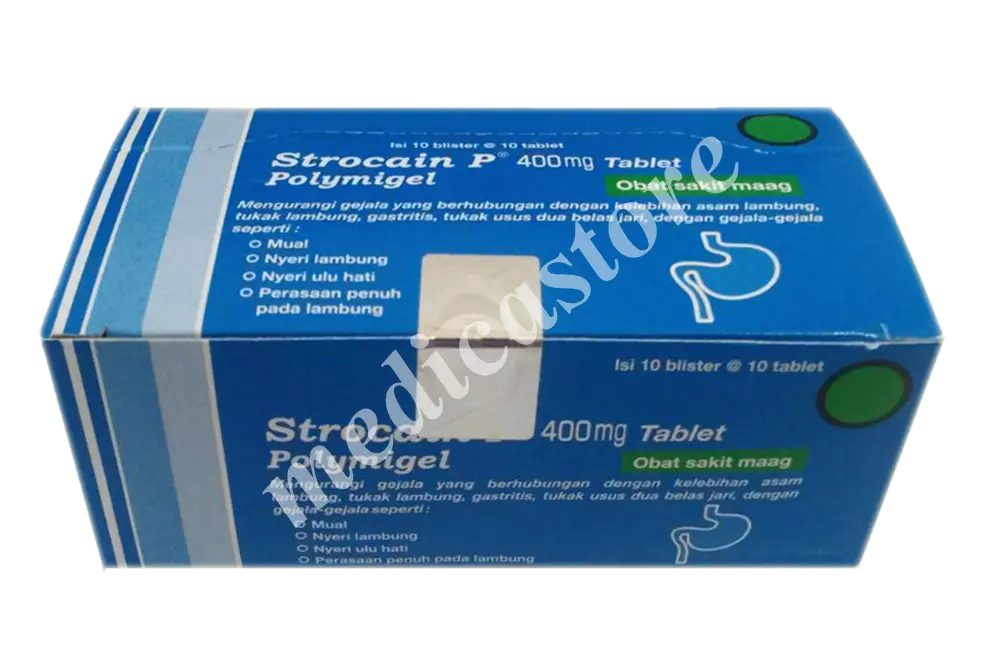 Strocain P 400 mg Tablet 