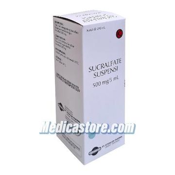 Sucralfate 500 Mg/5 ML Suspensi 200 ML