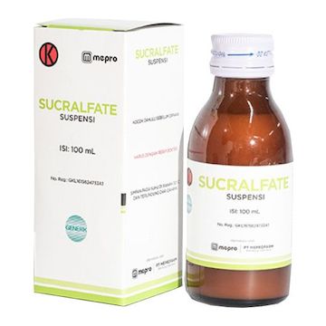 Sucralfate Suspensi 100 ML (mepro)