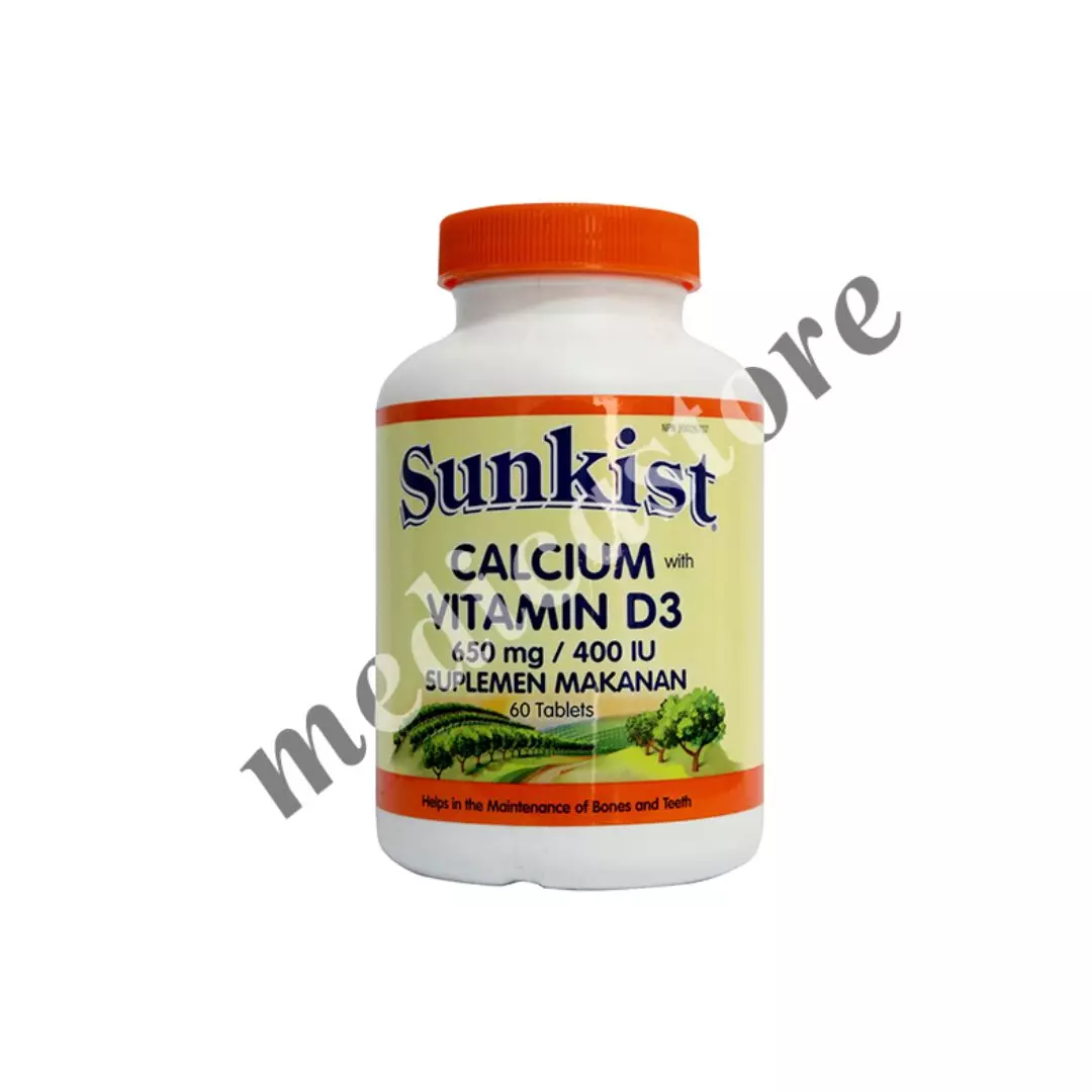 SUNKIST CALCIUM VITAMIN D3