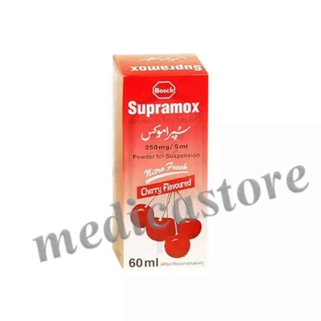 SUPRAMOX FORTE DRY SYRUP 60 ML