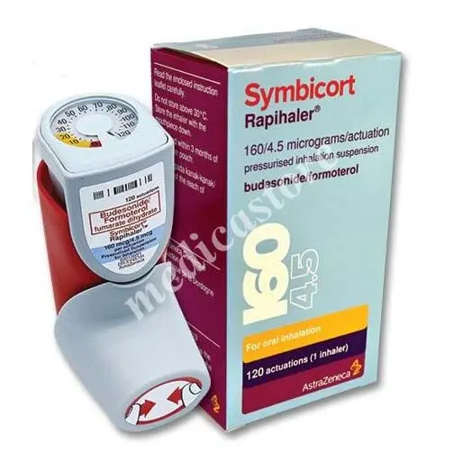 Symbicort 160 mcg/4.5 mcg Rapihaler 120 Dosis