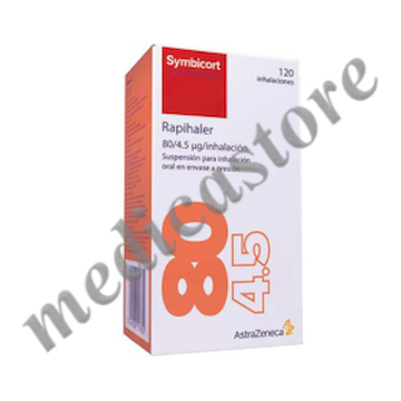 Symbicort 80 mcg/4.5 mcg Rapihaler 120 Dosis