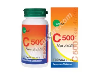 SYNPLUS C 500 NON ACIDIC TABLET FCT 100'S