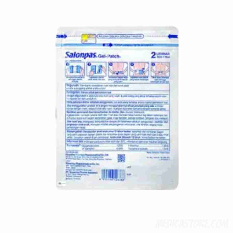 SALONPAS GEL PATCH 2'S