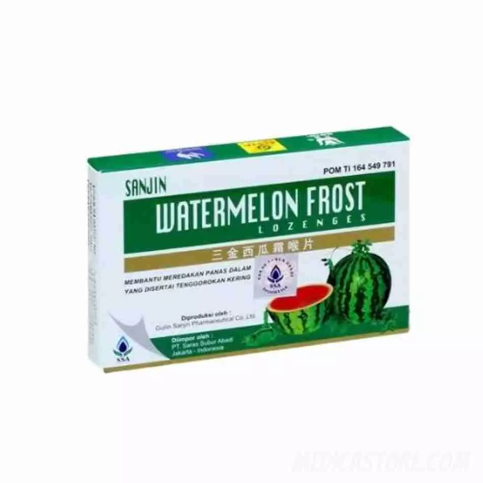 SANJIN WATERMELON FROST LOZENGES (11.3.100)