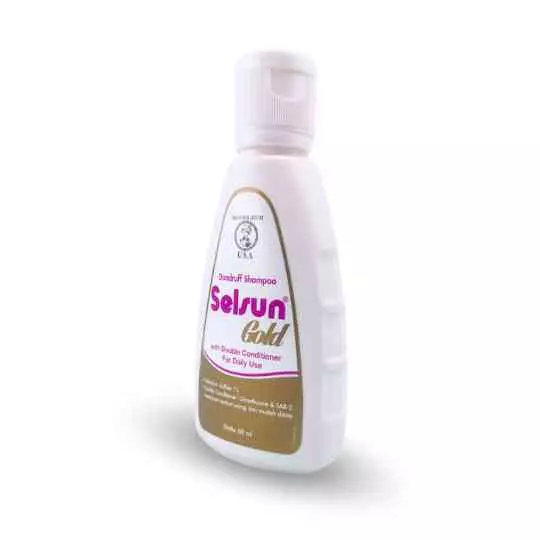 SELSUN GOLD DANDRUFF SHAMPOO 60 ML