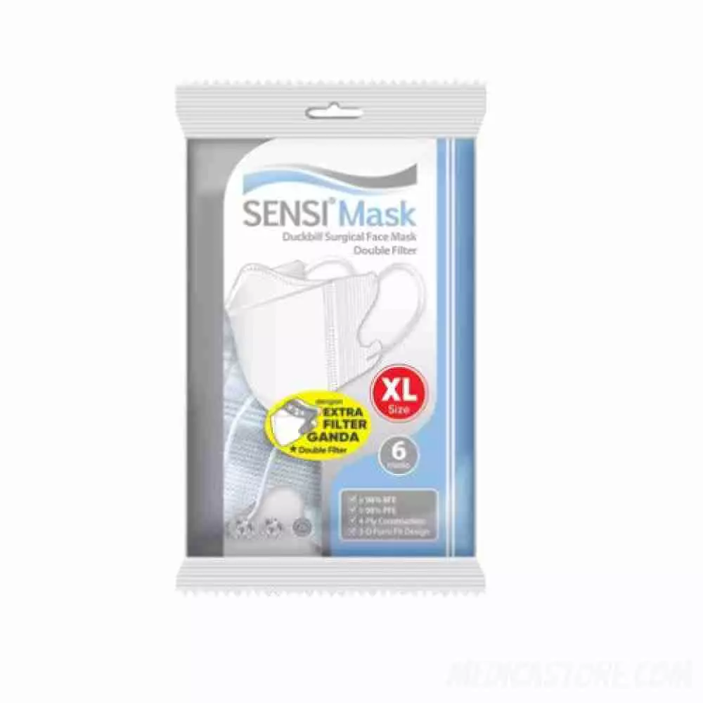 Sensi Mask Duckbill XL-6S White