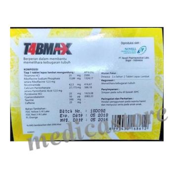 T4bmax Tablet  30's